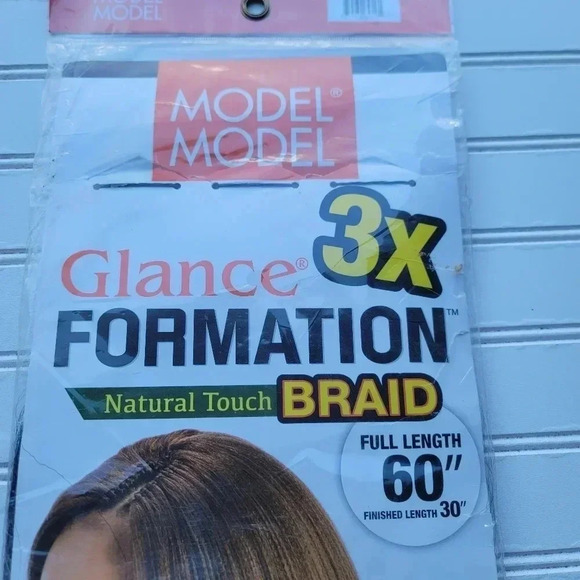 New 3X Glance Formation Natural Touch Braid 30” Plum Tangle Free OM3TPLUM - Picture 11 of 12